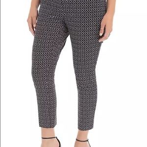 The Limited Black and White Pants